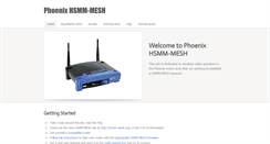 Desktop Screenshot of phxmesh.com
