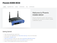 Tablet Screenshot of phxmesh.com